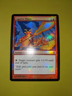 FOIL Captive Flame x1 Saviors of Kamigawa 1x Magic the Gathering MTG - Image 1