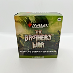 MTG The Brothers’ War Prerelease Pack “Mishra’s Burnished Banner” New Sealed - Image 1