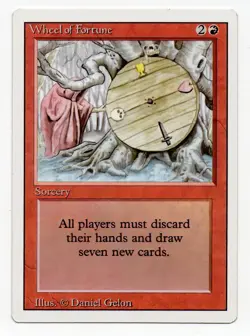 Wheel of Fortune Revised Edition Regular, Rare Sorcery, Near Mint ii - Image 1
