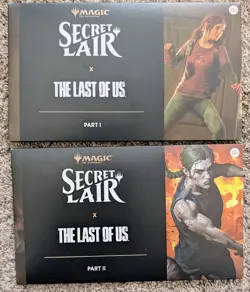 MTG PlayStation Secret Lair x The Last Of Us Part 1 & Part 2 Regular Sealed! - Image 1