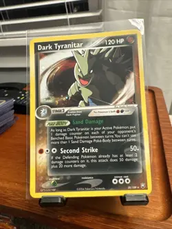Pokemon TCG Dark Tyranitar 20/109 (EX Team Rocket Returns) Holo - LP/MP - Image 1