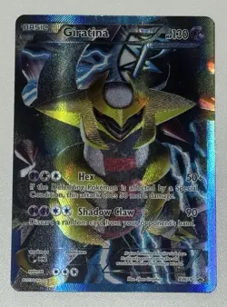 Pokemon TCG Giratina 2013 Black White Full Art Holo Card BW74 Black Promo LP/NM - Image 1