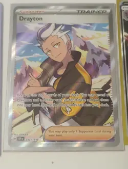Pokemon GX/Illustration Rare/Pecharunt Black Star Promo/Full Art Holo Cards - Image 3