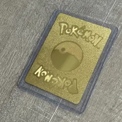 Eevee V Basic Gold Foil Pokemon Fan Art Card Hp 190 Full Art Swsh065 - Image 4