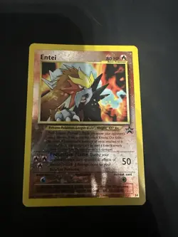 Pokemon TCG Entei Wizards Black Star Promos 34 Holo Promo - Image 1