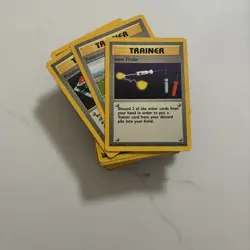 Lot Of Vintage Pokemon Trainers Mainly Base Set A Few Fossil - Image 1