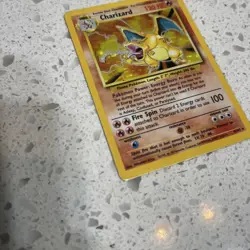 Pokemon TCG Base Set Charizard 4/102 Holo 1999. Not Graded - Image 3