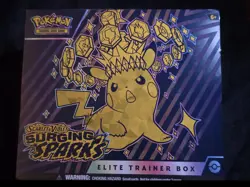 Pokemon TCG Surging Sparks Elite Trainer Box (ETB) Factory Sealed FREE Shipping - Image 1
