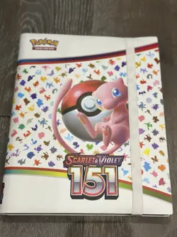 Pokemon TCG Scarlet & Violet 151 Empty Binder - Image 1