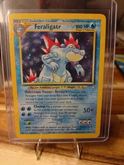Feraligatr 4/111 Neo Genesis Holo Unlimited - Pokemon Vintage Near Mint - Image 1