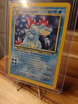 Feraligatr 4/111 Neo Genesis Holo Unlimited - Pokemon Vintage Near Mint - Image 2