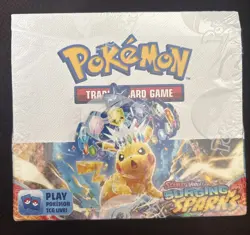 POKEMON SURGING SPARKS Booster Box Scarlet & Violet New Factory Sealed 36 Packs - Image 1