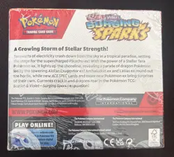 POKEMON SURGING SPARKS Booster Box Scarlet & Violet New Factory Sealed 36 Packs - Image 2