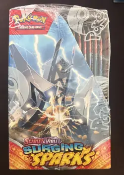 POKEMON SURGING SPARKS Booster Box Scarlet & Violet New Factory Sealed 36 Packs - Image 4