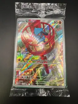Pokemon TCG Riolu Mega Evolution MEP 010 ETB Promo Sealed - Image 1
