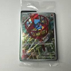 Pokemon TCG Mega Evolution Riolu 010 ETB Promo Sealed - Image 1