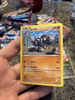 Tyrunt 61/111 Furious Fists Cosmo Holofoil Pokemon TCG Uncommon *B3 - Image 1