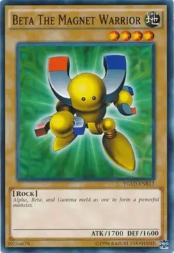 Beta The Magnet Warrior - YGLD-ENB12 - Common - Unlimited Edition - Near Mint - Image 1