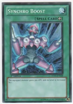 Synchro Boost - 5DS3-EN028 - Common - 1st Edition - Lightly Played - Image 1