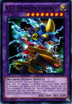 XYZ-Dragon Cannon - SDKS-EN042 - Common - Unlimited Edition - Moderately Played - Image 1