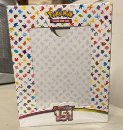 Pokemon Center Exclusive Official TCG Scarlet & Violet 151 Promo Card Holder - Image 1