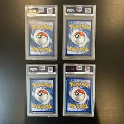 lot of 10 PSA graded pokemon cards Including hitmonchan ex and flygon ex - Image 3