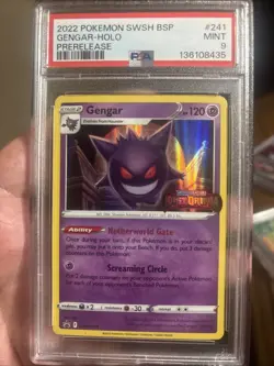 Gengar - (Prerelease) SWSH241 SWSH: Sword & Shield Promo Cards Holo - Image 1