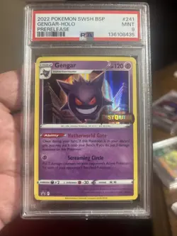 Gengar - (Prerelease) SWSH241 SWSH: Sword & Shield Promo Cards Holo - Image 3