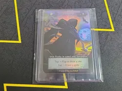 Sorcery Contested Realm TCG - Sorcerer - SEALED DUST PROMO CARD NM - Image 1