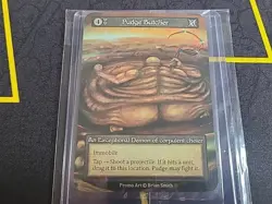 Sorcery Contested Realm TCG - Pudge Butcher - SEALED DUST PROMO CARD NM - Image 2