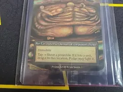 Sorcery Contested Realm TCG - Pudge Butcher - SEALED DUST PROMO CARD NM - Image 4