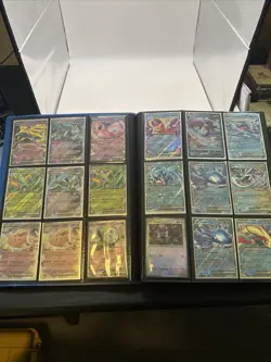 Pokemon Card Collection Binder Lot 360 English/Japanese Cards; EX, Full Art - Image 2