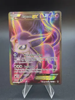 Espeon EX *Holo* Full Art Ultra Rare Card 117/122 XY Breakpoint Pokemon TCG - Image 1