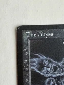 The Abyss English MtG Legends Card Magic the Gathering Reserved List - Image 3