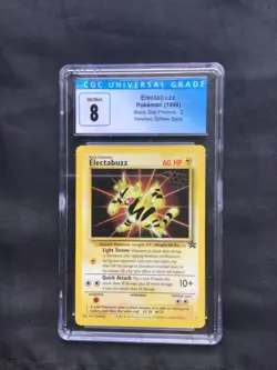 Pokemon Cards: Wizards Black Star Promo: Electabuzz 2 CGC 8 - Image 1