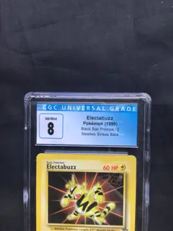 Pokemon Cards: Wizards Black Star Promo: Electabuzz 2 CGC 8 - Image 3