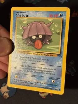 Pokemon Cards Shellder 54/62 Fossil FIRST EDITION WOTC - (NM-) #3 - Image 2
