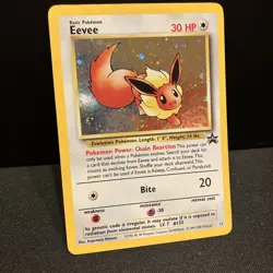 Pokemon Card - Eevee Promo WoTC Black Star Promo 11 - Image 2