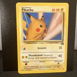 PIKACHU 26 WOTC Black Star Promo - 26 - Pokemon Card - LP #26 snap - Image 1