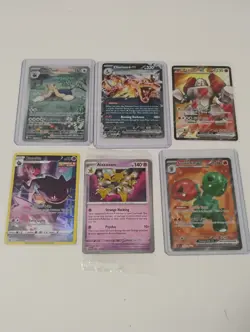 Pokemon Sealed Promo/Charizard Ex/Stoutland Illustration Rare/Full Art Cards - Image 1
