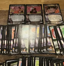 Vintage Lot Of 360 Dragon Ball Z 2000 Bird Studios Cards 3 Holographics W/ Uncom - Image 2