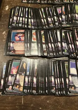 Vintage Lot Of 360 Dragon Ball Z 2000 Bird Studios Cards 3 Holographics W/ Uncom - Image 3