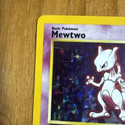 Pokemon TCG Mewtwo 10/102 Base Set Unlimited Holo Card - Image 5
