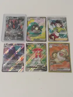Pokemon Illustration Rare/Iono's Bellibolt Full Art/VMAX/Full Art Holo Cards - Image 1