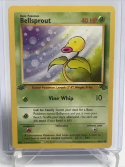 Bellsprout 49/64 Jungle 1st Edition WOTC Pokemon Card NM - Image 2