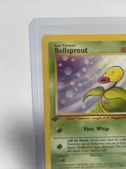 Bellsprout 49/64 Jungle 1st Edition WOTC Pokemon Card NM - Image 3