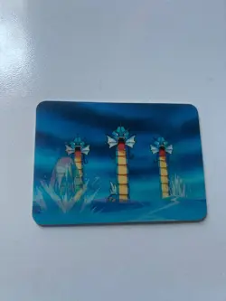 1998 Vintage Pokemon Gyarados Lenticular 3D Nintendo Promo Card PIKA-0027D - Image 2