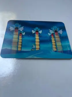 1998 Vintage Pokemon Gyarados Lenticular 3D Nintendo Promo Card PIKA-0027D - Image 3