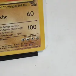 Golem 1st Edition 1999 Fossil Series Set Pokemon Card 36/62 LP-NM - Image 4