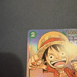 Monkey D Luffy P-037 Gen Con 2023 Holo Promo One Piece Card English - Image 3